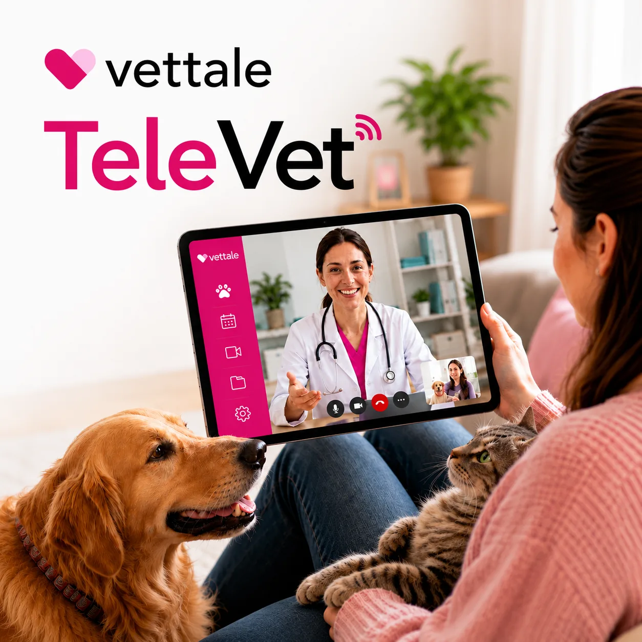 ระบบดูแลสัตว์เลี้ยงทางไหล TeleVet