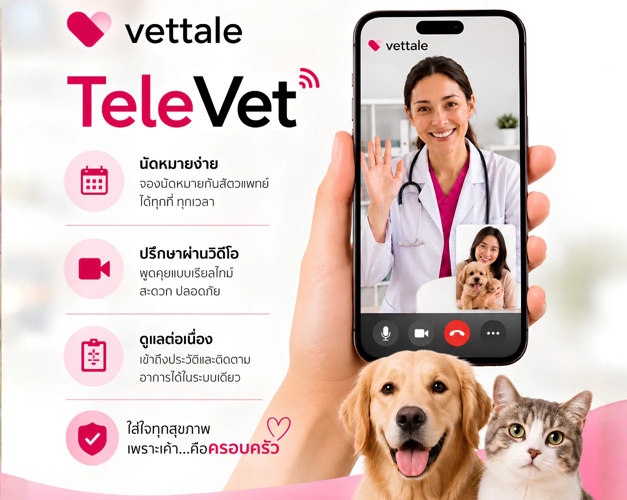 ระบบดูแลสัตว์เลี้ยงทางไกล TeleVet